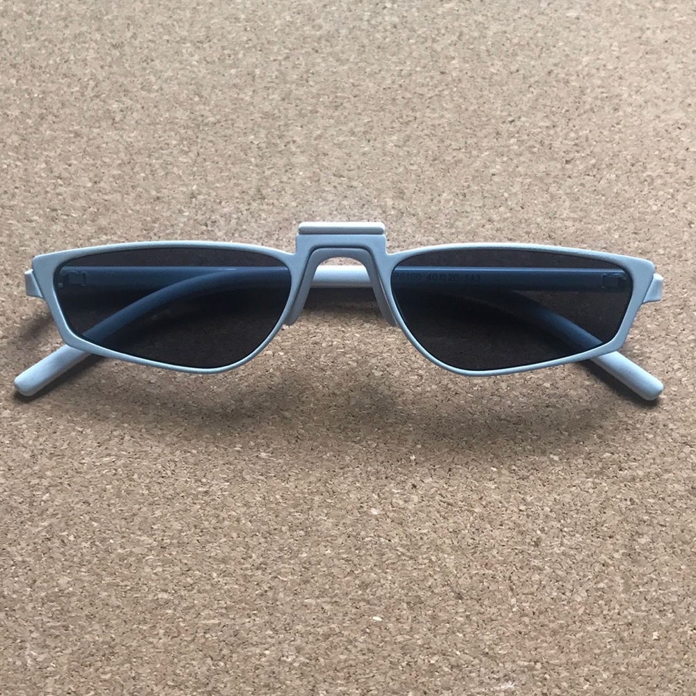 Retro Pop White Sun Glasses